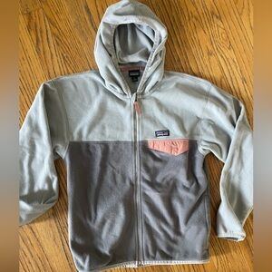Patagonia girls fleece jacket